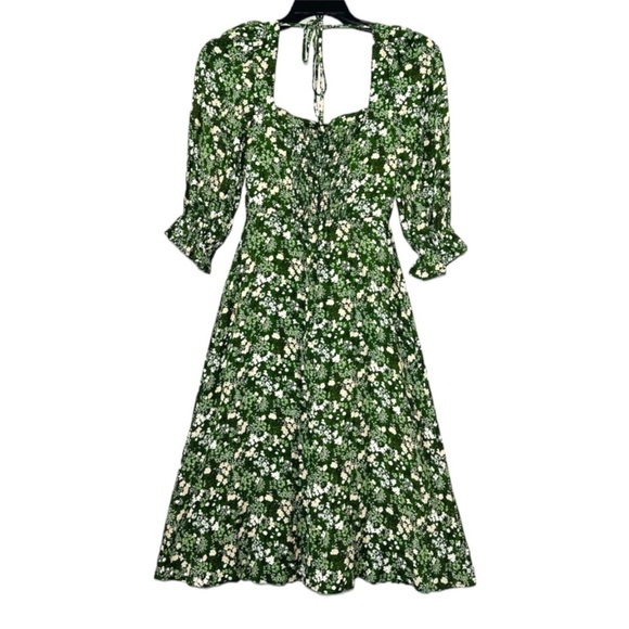 Reformation Enid Dress in Autumnal Floral Midi Cottagecore Farmcore size 2 - Picture 7 of 13